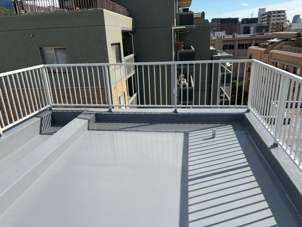 K様邸_ウレタン塗膜防水工事