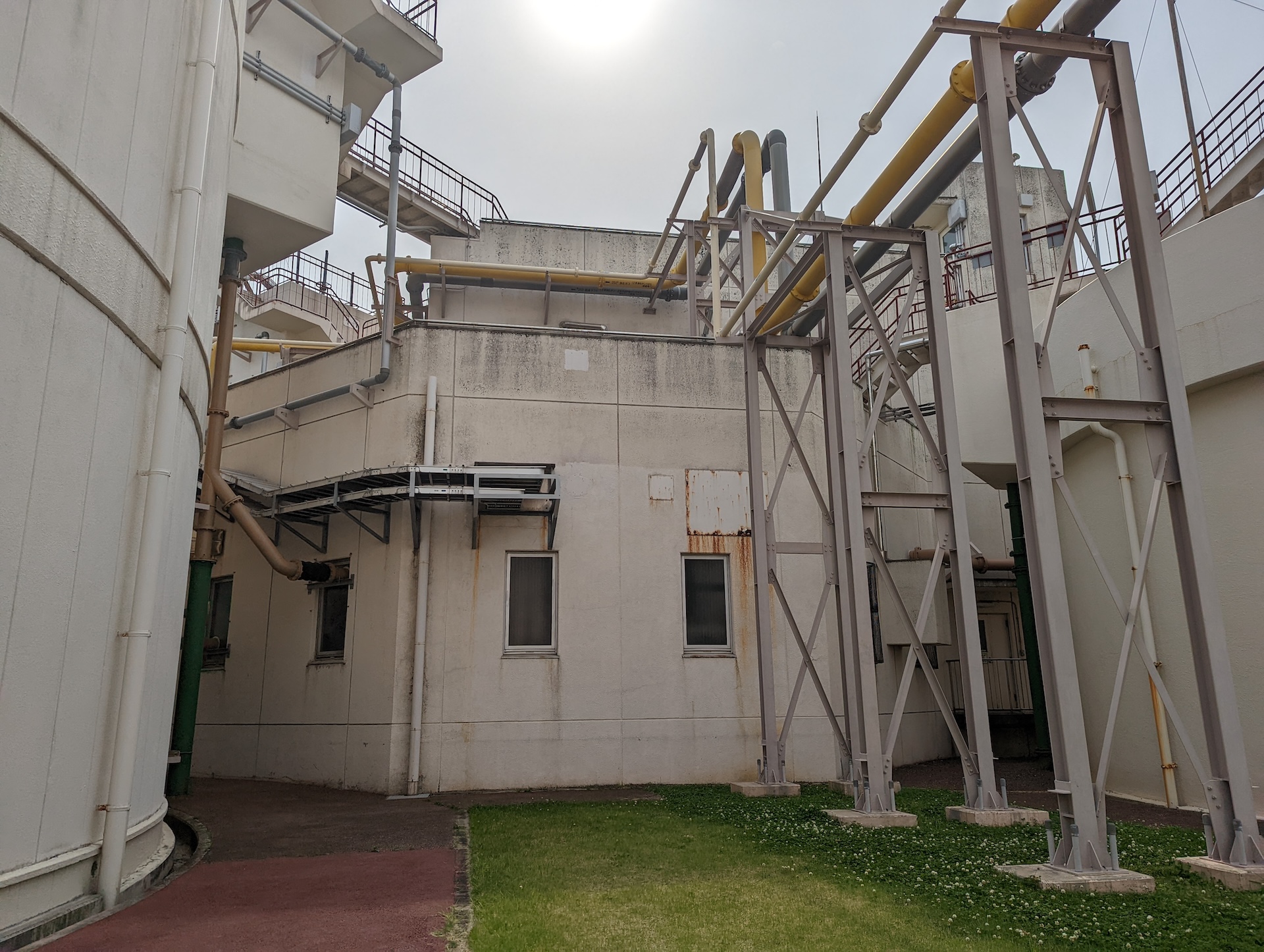 垂水処理場 外壁塗装工事