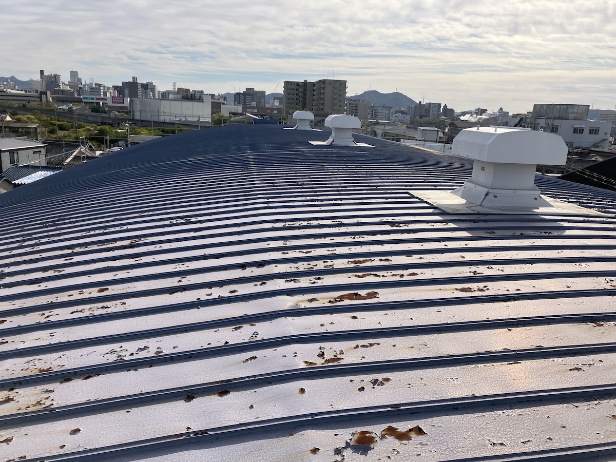 I工場_屋根塗装工事