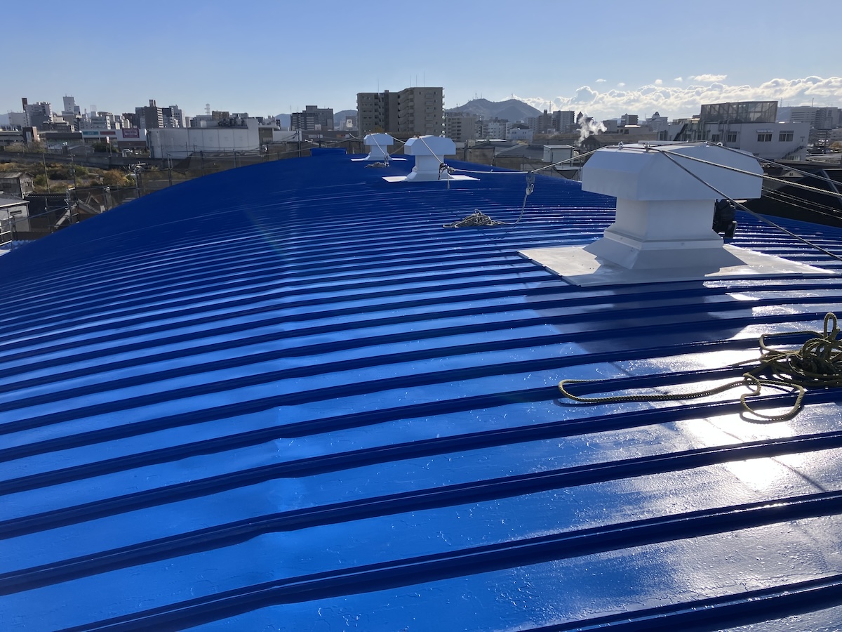 I工場_屋根塗装工事